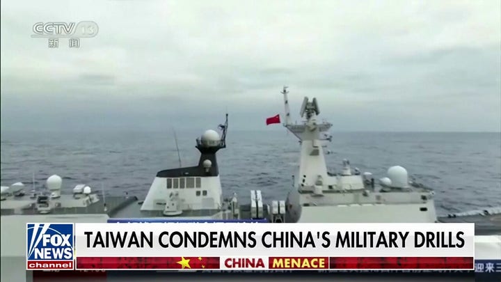 China's military declares it is 'ready to fight' after drills near Taiwan