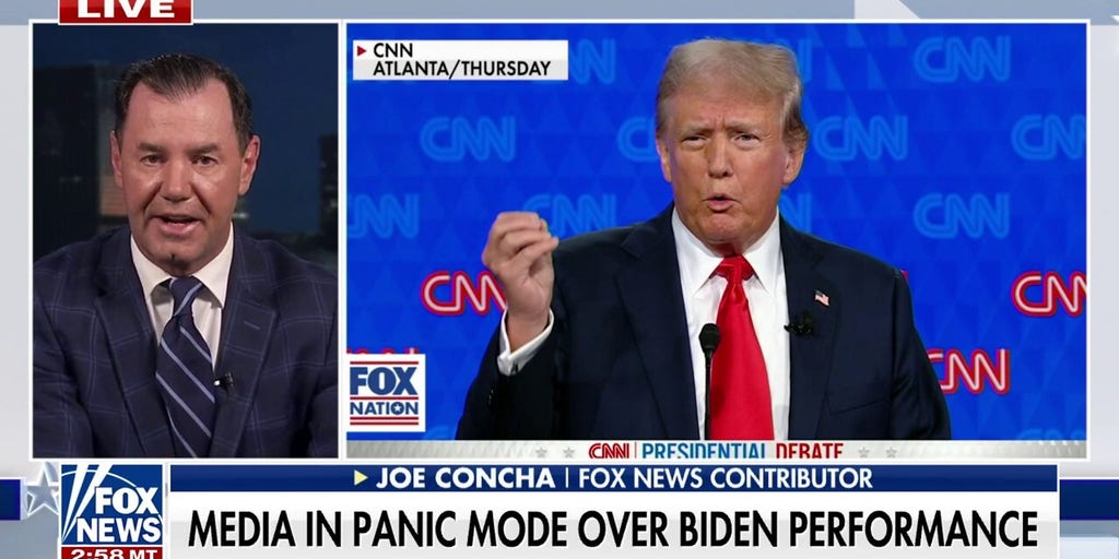 Joe Concha reacts to Biden's poor debate performance: 'The panic is very real'