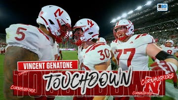 Vincent Genatone runs for 1-yard TD further extending Nebraska's lead over Michigan State