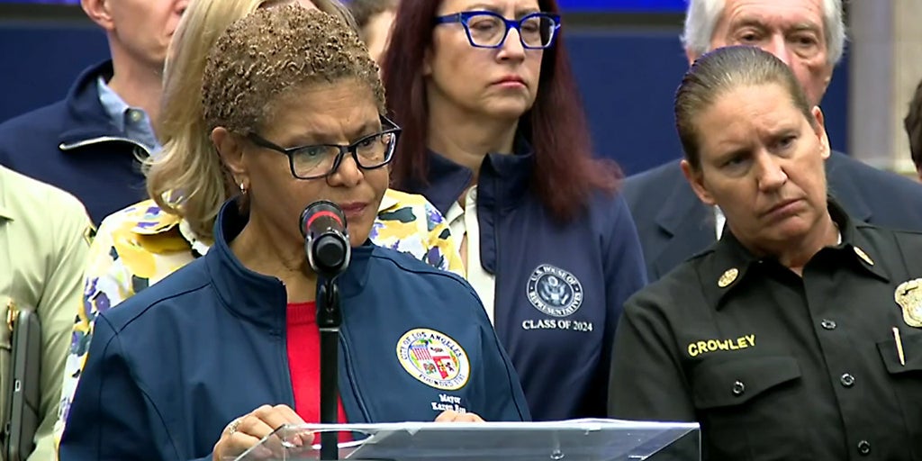WATCH LIVE: LA mayor and top officials provide update on deadly wildfires