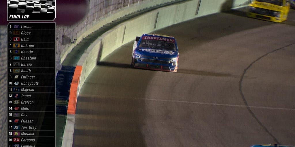 NASCAR Thriller: Kyle Larson Wins Baptist Health 200 in Stunning Finish