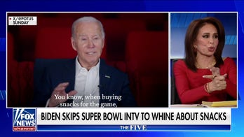 Nothing is shrinking except Biden’s approval rating: Jesse Watters