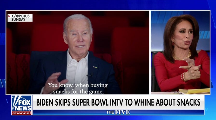 Nothing is shrinking except Biden’s approval rating: Jesse Watters