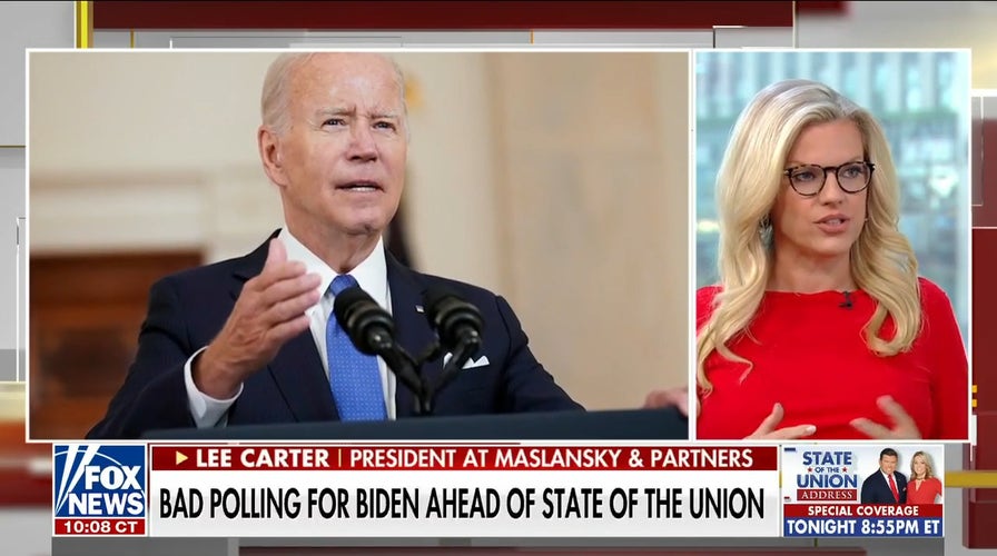 Lee Carter says Biden’s polling 'underwater' ahead of State of the Union