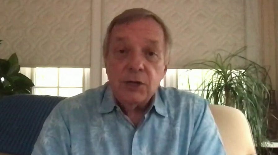 Sen. Dick Durbin says President Trump must create 'climate of fear' to overcome his record on COVID, economy