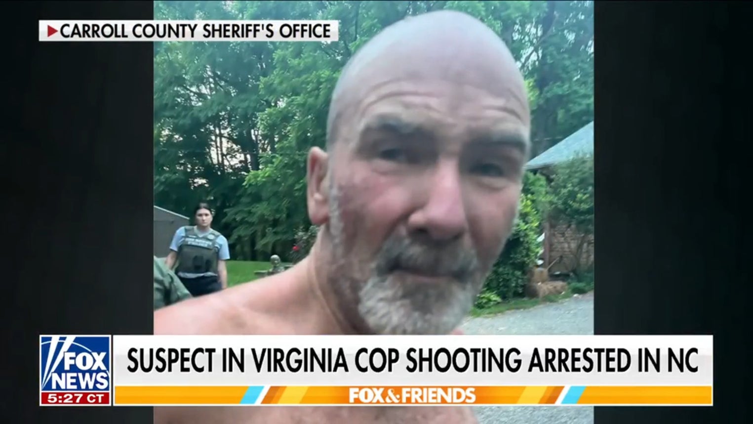 Suspect arrested in Virginia sheriff's deputy shooting after two-day manhunt