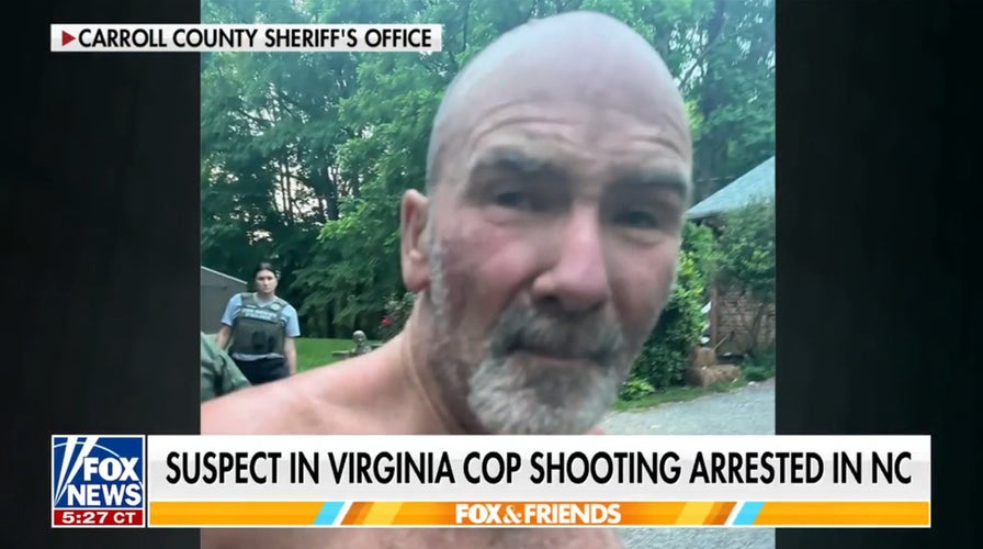 Suspect arrested in Virginia sheriff's deputy shooting after two-day manhunt