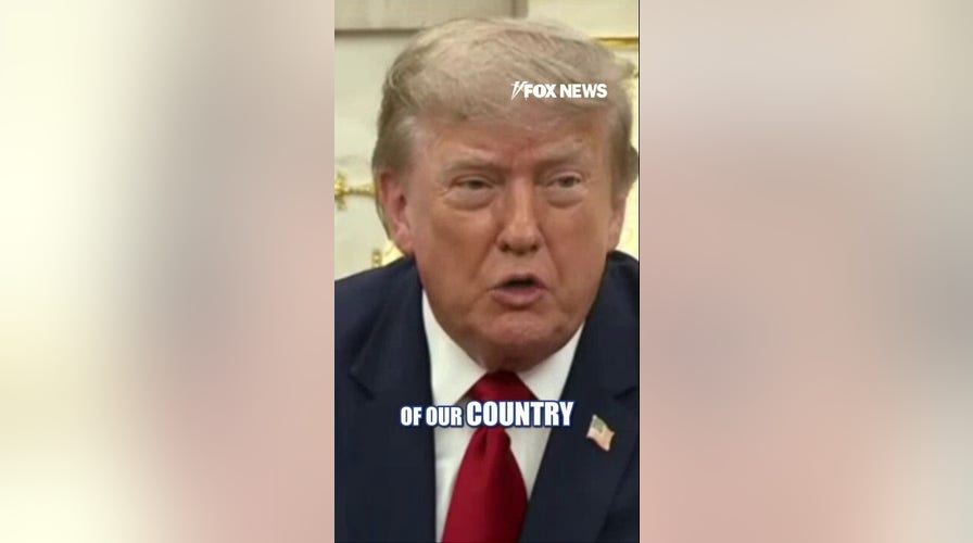 President Donald Trump says inflation is down, praises team for 'great job'