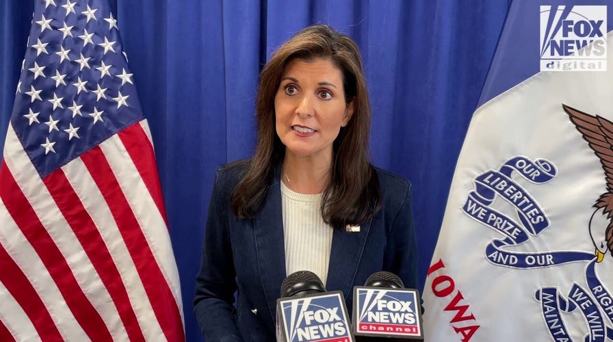 Haley: ‘We're going to really make a big showing’ in Iowa caucuses but doesn't set 'expectations'