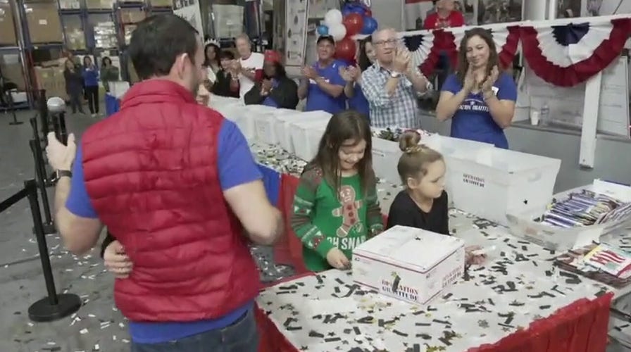 Non-profit helps donate care packages to troops, families