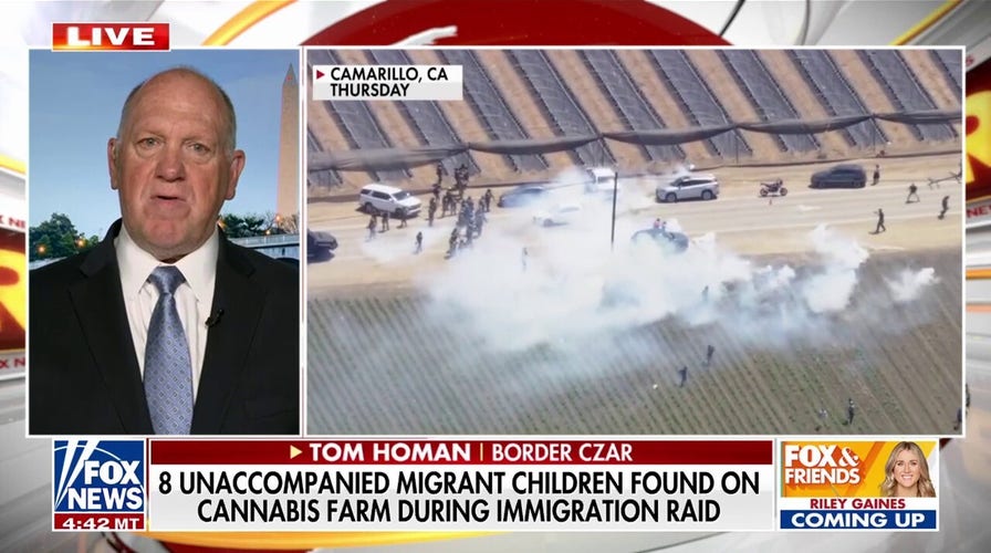 California anti-ICE protesters are becoming criminals: Tom Homan