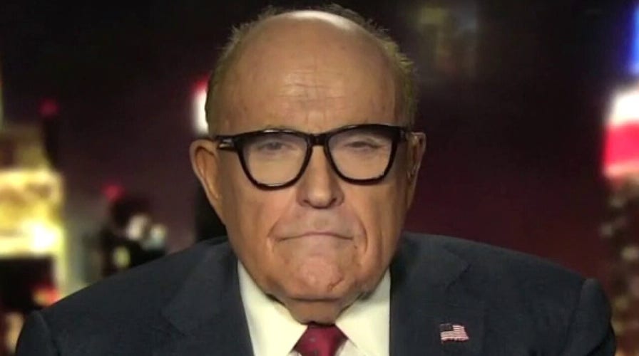 Rudy Giuliani on who is responsible for push to 'defund the police'