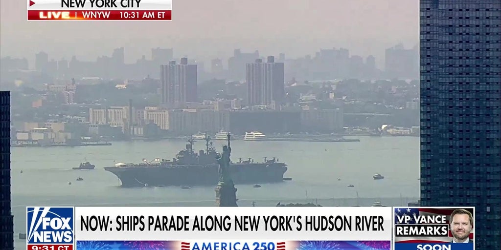 Military flyover STUNS above Parade of Sail: ‘Quite the view’