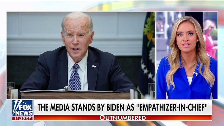 Media stands by Biden as 'empathizer-in-chief' 