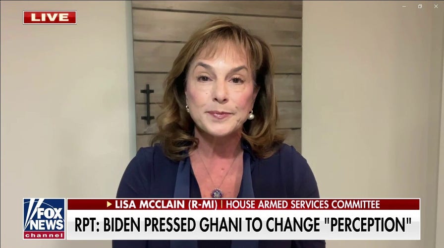 Rep. McClain on Biden’s leaked call with ex-Afghan President Ghani: ‘What is so difficult about telling the truth?’
