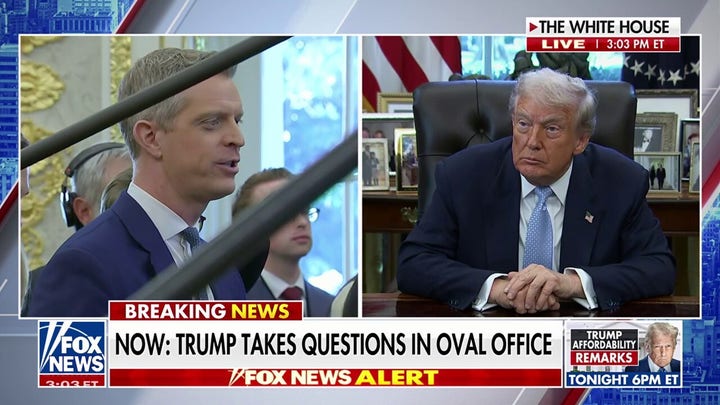 El presidente Donald afirma que no descarta ninguna opción para Venezuela.