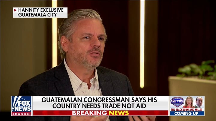 Guatemalan congressman to Sara Carter: We need U.S. 'trade not aid'