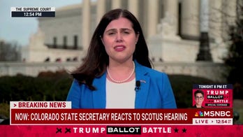 Colorado secretary of state says Supreme Court ruling in favor of Trump would be ‘danger’ to America