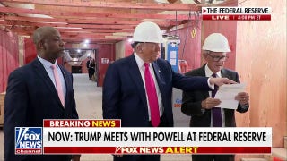 Trump tours Federal Reserve, confronts confused Powell about renovation price tag