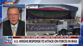 US needs to ‘step up’ and give Iran ‘even more reason to be concerned’: Gen. Jack Keane - Fox News