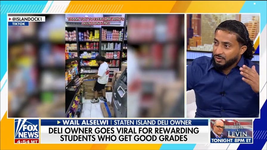Staten Island deli owner rewards students for good grades