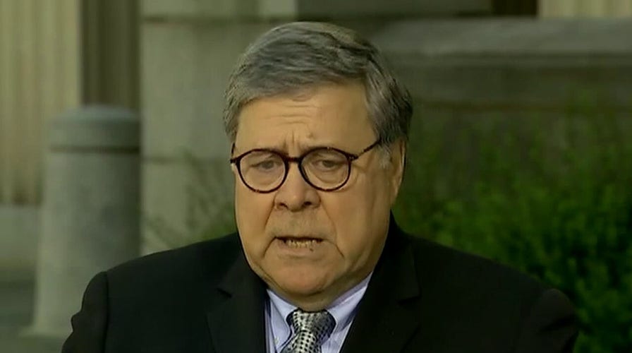 AG barr warns of danger of 'demonizing' the police