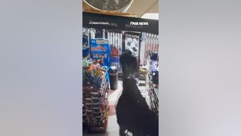 Looters STORM family-owned market during California street takeover
