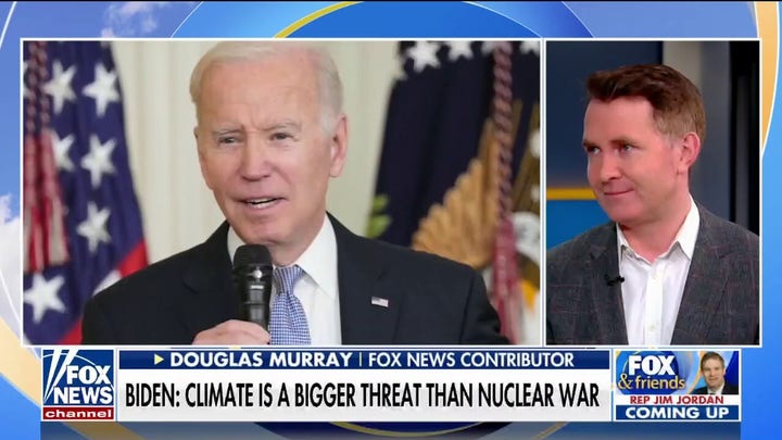 The left always falls back on the climate crisis: Douglas Murray