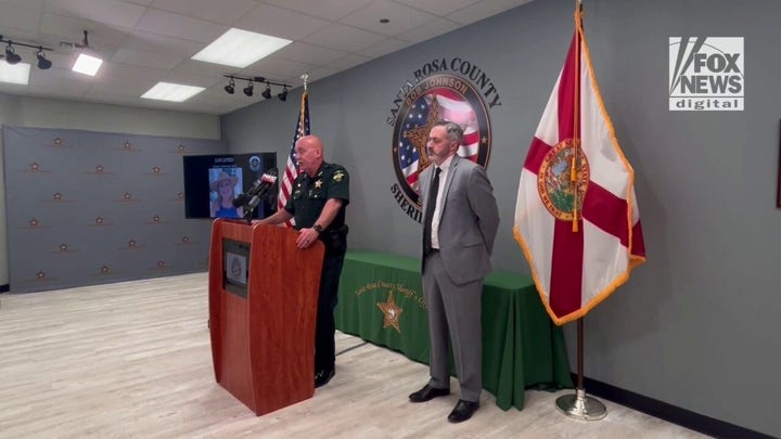 Florida's Santa Rosa County Sheriff Bob Johnson speaks on notifying the family of Cassie Carli