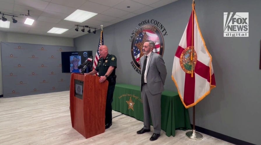 Florida's Santa Rosa County Sheriff Bob Johnson speaks on notifying the family of Cassie Carli