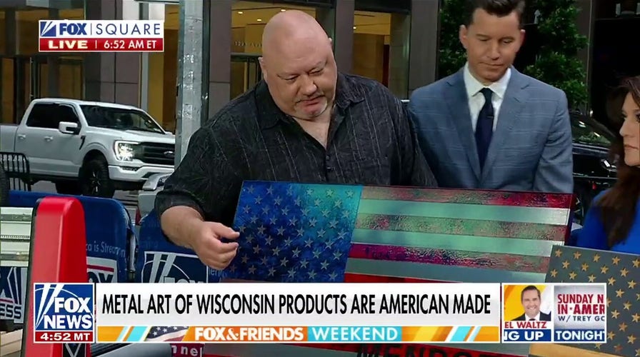 Small business owner gives his top tips for making the perfect metal flag