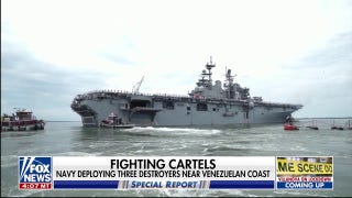 US deploys 3 guided missile destroyers to coast of Venezuela to combat cartels, China issues a warning in response