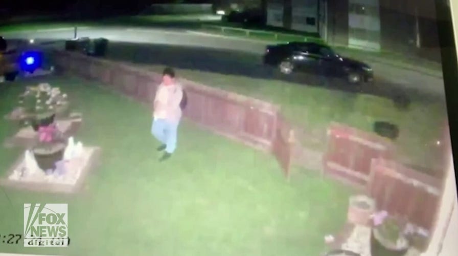 Thief in the night: Woman caught on video attempting to steal people's plants