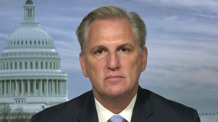 $1.9T COVID-19 stimulus bill is ‘so corrupt’ and ‘so liberal’: Kevin McCarthy