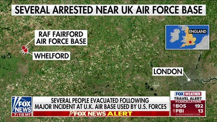 5 men arrested near airbase in UK for allegedly preparing terror attack