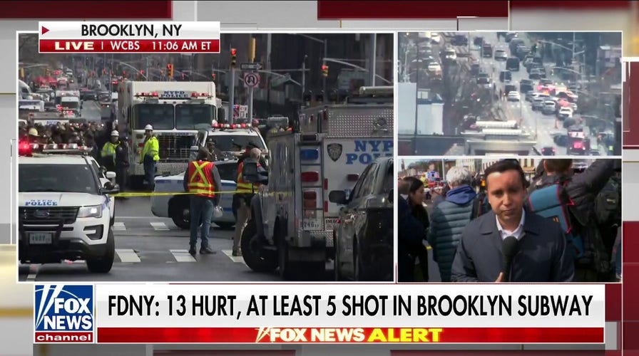 Brooklyn Subway Shooting Leaves At Least 29 Injured, 'dangerous ...