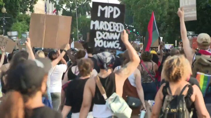 Protests continue in Washington, DC