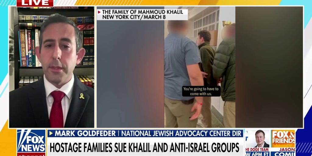 Families of Hamas hostages sue Mahmoud Khalil, anti-Israel groups
