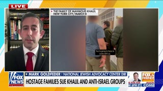 Families of Hamas hostages sue Mahmoud Khalil, anti-Israel groups