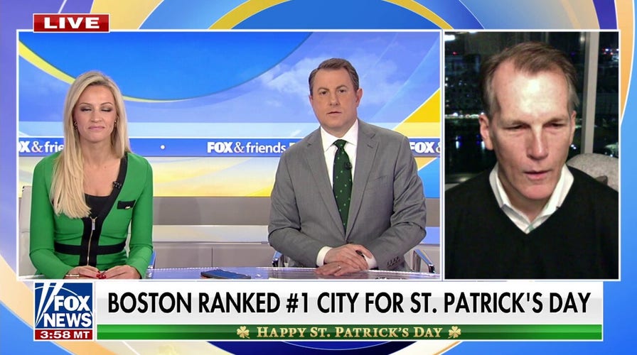 Boston ranked number one city to celebrate St. Patrick's Day