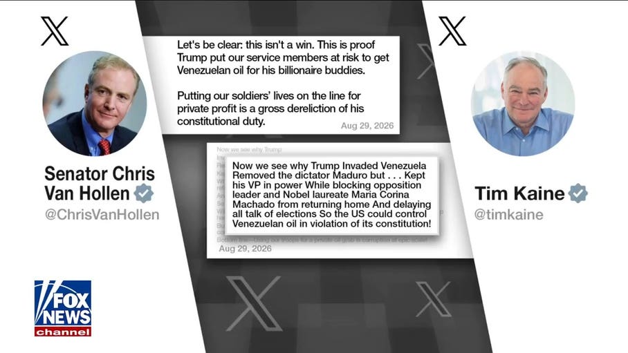 Dems slam Trump after 'generational' Venezuelan oil deal
