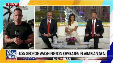 USS George Washington operating in Arabian Sea amid Iran tensions