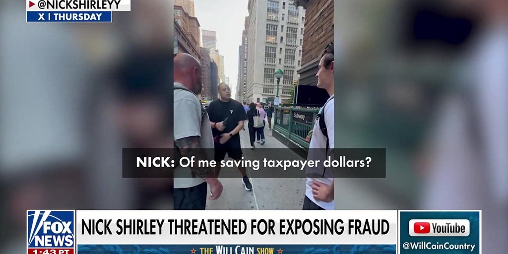 Nick Shirley threatened on NYC street: 'Someone's gonna find you'