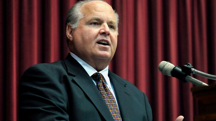 Left comes down on Rush Limbaugh receiving Medal of Freedom