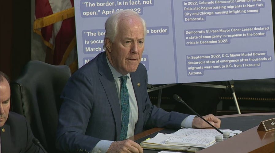 Cornyn tells Mayorkas 'you should be fired'