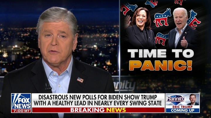 Sean Hannity: Media in ‘complete state of meltdown and panic’