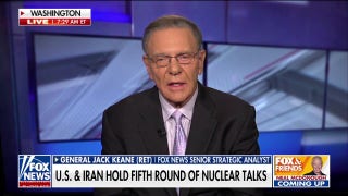 Jack Keane: Iran is 'on the cusp' of having a nuclear weapon
