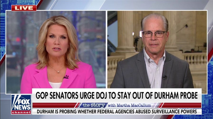 Durham needs full liberty to go forward with the investigation: Sen. Braun
