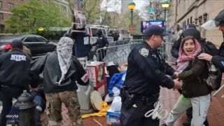 NYPD officers detain, disperse anti-Israel agitators - Fox News