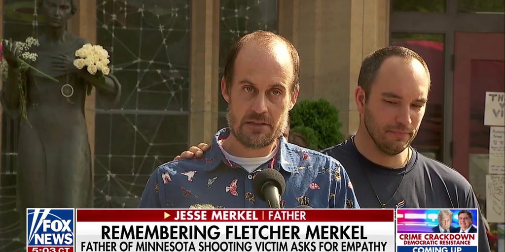 Grieving father speaks out about loss of son in Minneapolis Catholic school shooting